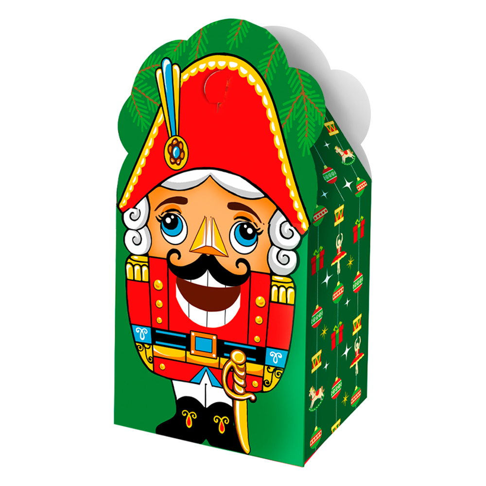 Коробка НГ 0,6 кг Щелкунчик (200)