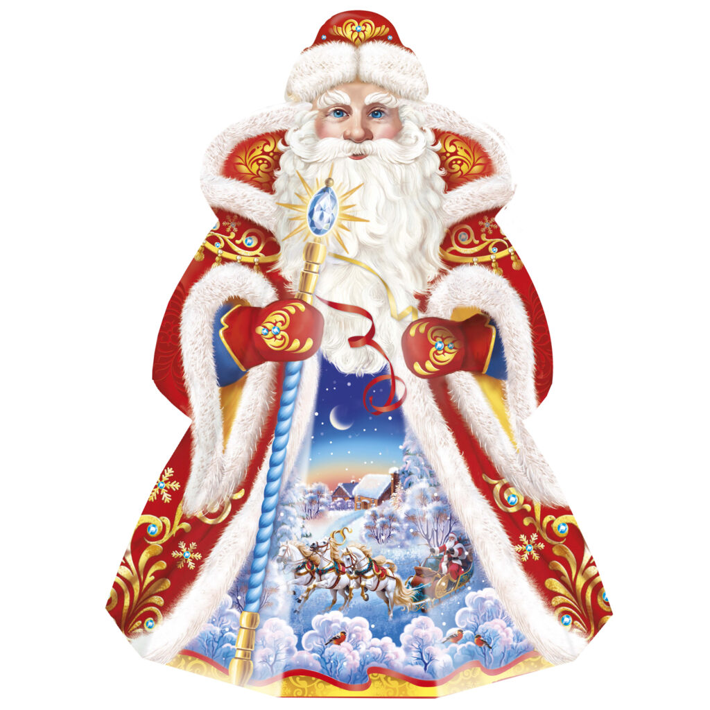 Коробка НГ 2 кг Дед Мороз МГК (50)